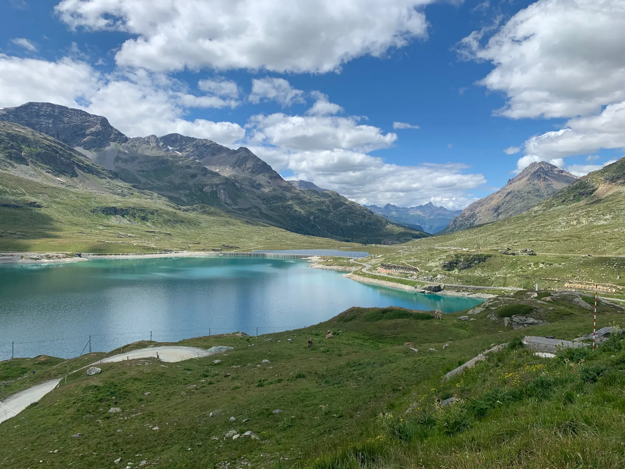 Lago Bianco am Berninapass